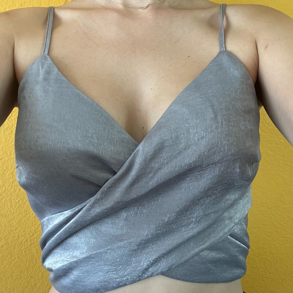 🩶💕🪽 wrap top